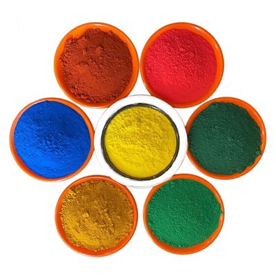 Toner in polvere per pigmenti plastici Giallo Rosso Arancione Verde Viola Blu Marrone Colore